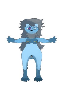 3:4 alpha_channel anthro female hi_res model_sheet piercing solo synning w/ yupesi yupi