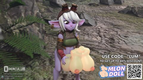 1futa 3d 3d_(artwork) ahe_gao animated barefoot cum cum_in_nipples cum_inside excessive_cum futa_only futanari league_of_legends mlondoll nipple_penetration no_sound operculum outdoors outside partially_clothed qr_code riot_games sex_toy sponsor tagme tristana video yordle