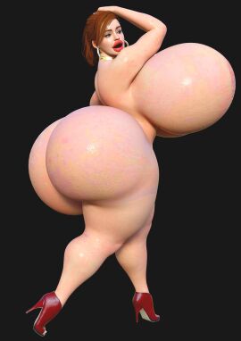 1girls 3d ass bedroom_eyes bimbo bimbo_body bimbo_lips bimbofication breasts female gigantic_ass gigantic_breasts ginger heel_boots heels high_heels huge_ass huge_breasts hyper hyper_ass hyper_bimbo hyper_breasts hyper_hourglass insomniac_games jackd22 marvel marvel_comics mary_jane_watson mary_jane_watson_(insomniac) nude spider-man_(ps4) spider-man_(series) thick_thighs voluptuous wide_hips