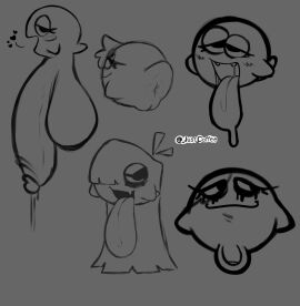 2d 2d_(artwork) :3 anus balls big_balls big_penis black_eyes blush blush_lines bodily_fluids boo_(mario) boo_block cumlord cumlord_(artist) cute_fangs eyelashes female femboy flaccid floating foreskin genitals ghost_tail grey_background hair half-closed_eyes heart_symbol hi_res huge_balls huge_cock humanoid_genitalia humanoid_penis humanoid_pussy hyper hyper_balls hyper_genitalia hyper_penis just_coffee long_hair looking_aside looking_at_viewer looking_away looking_back male mario_(series) narrowed_eyes nintendo one_eye_obstructed open_mouth open_smile penis plump_labia pseudo_hair pussy saliva saliva_on_tongue saliva_string simple_background small_but_hung small_glans smile sphere_creature super_mario_sunshine tongue tongue_out twitter_handle uncircumcised