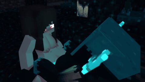 2girls 3d ancient_cities_(minecraft) animated big_breasts black_hair breasts cyan_hair cyan_nipples cyan_pussy erect_nipples female glowing_horns glowing_nipples glowing_pussy horny_female lesbian_sex looking_at_partner lovesweetiepie mine-imator minecraft nipples nude nude_female pussy red_eyes tagme tiff_(lovesweetiepie) tribadism vampire_fangs vampire_girl wardina_(uzuna) wet_pussy yuri