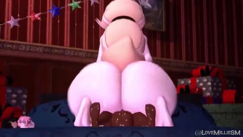 1boy 1boy1girl 1girls 2025 3d 3d_animation anal anthro ass bed bedroom big_ass big_breasts big_butt breasts brown_body brown_skin charlie_morningstar_(hazbin_hotel) christmas_decorations christmas_gift christmas_hat christmas_outfit completely_naked_female completely_naked_male cum cum_in_pussy female green_hair hazbin_hotel huge_balls huge_breasts huge_cock larger_female lovemilliesm male male_on_female naked naked_female naked_male nude nude_female opennsfwsp pussy shorter_than_two_minutes size_difference smaller_male sound splatoon tagme twitter_username vagina vaginal_penetration video white_body white_skin