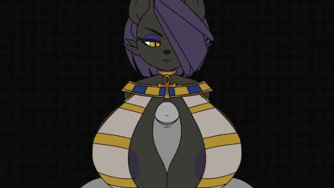 anthro anthro_penetrated beat_banger big_ass big_breasts boobjob bouncing_breasts cowgirl_position cum_inside furry in_heat_(game) nile_(in_heat) tagme vaginal_penetration video