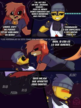 anthro anthro_on_anthro bassilixxx23 comic critters_(poppy_playtime) dogday dogday_(poppy_playtime) gay icky_licky_(poppy_playtime) male male_only nightmare_critters no_humans poppy_playtime poppy_playtime_(chapter_3) poppy_playtime_(chapter_4) smiling_critters yaoi