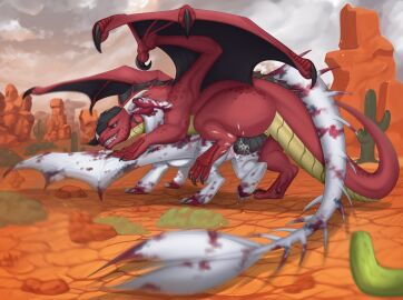 ass black_claws black_penis claws dragon dreamworks erection female feral genitals grey_claws hi_res how_to_train_your_dragon male male/female mandarax mythological_creature mythological_scalie mythology penetration penis pussy scalie size_difference sonia_(heighthunter) staffkira2891 vaginal_penetration