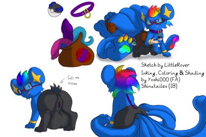 1maleherm anus balls cuntboy diphallia diphallism feral feral_only full-package_cuntboy herm hermaphrodite intersex littlerover luxio male maleherm maleherm_focus maleherm_only multi_genitalia multi_penis multi_tail penis pokemon pussy sheath sheathed_penis solo solo_focus