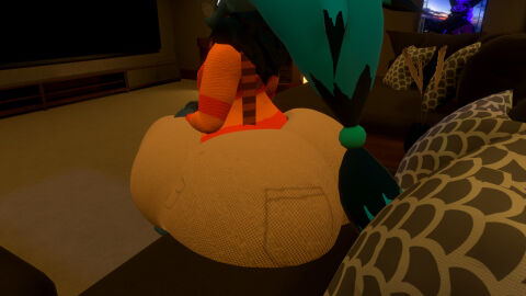 3d ass big_ass bubble_ass bubble_butt huge_ass jaycario_(artist) pokemon pokemon_(species) thick_thighs wide_hips zoroark