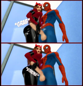 1boy 1girls ass athletic athletic_female athletic_male avengers big_ass big_breasts bottom_heavy breasts bust busty censored chest comic curvy digital_media_(artwork) female female_focus fit fit_female fit_male hero heroine hips hourglass_figure huge_ass huge_breasts human large_ass large_breasts legs light-skinned_female light-skinned_male light_skin lips male male/female marvel marvel_comics mature mature_female milf mother mutant_(marvel) peter_parker pof3445 scarlet_witch slim_waist sorceress spider-man spider-man_(series) story straight superhero superheroine thick thick_hips thick_legs thick_thighs thighs top_heavy voluptuous waist wanda_maximoff wide_hips witch