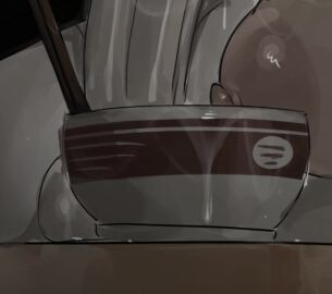 1girls 2025 2boys 2d_(artwork) artist_name balls ballsack belly big_breasts big_penis black_bar_censoring black_clothing black_eyes black_hair blank_room_soup breasts breasts_out censor_bar cock creepypasta dark-skinned_female detnox duplicate exposed_breasts female giant_breasts light_blush lights long_penis male masked_male pants_down penis reirei_(character) repost reupload saliva_on_penis saliva_trail shaded shieldshroud sound sound_edit sound_effect sound_effects sound_warning sounding soup sweaty_body table tagme tank_top_lift thick_thighs video voice voice_acted white_face white_room