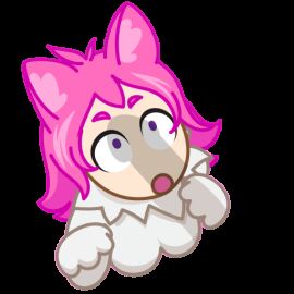 1girls 2d 2d_animation :o animated animated_gif cat_ears cat_girl catgirl color colored costume dialogue female female_focus gif goose male nekochan_(telegram) no_background official_art penis penis_shadow pink_hair sexually_suggestive simple_background sticker suggestive_posing tagme_(artist) telegram telegram_sticker text transparent_background unknown_artist yellow_text