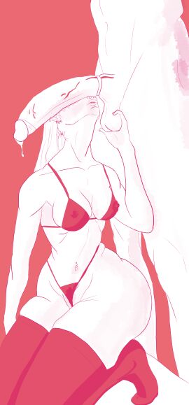 big_breasts big_penis breasts cock cock_ring cock_worship female male penis wet