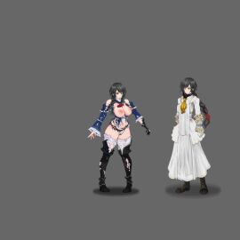 animated aradia_(night_of_revenge) breasts night_of_revenge nude