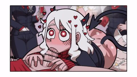 animated ass ass_focus ass_up ass_view ass_visible azazel_(helltaker) big_ass blowjob blush censored cerberus_(helltaker) demon demon_girl demon_tail dimples_of_venus fellatio female gigalleta heart_eyes helltaker helltaker_(character) horns lucifer_(helltaker) male malina_(helltaker) masturbation modeus_(helltaker) penis pixelated_penis pov_crotch pov_eye_contact tagme white_hair