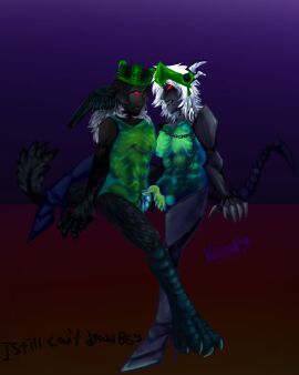 1x1x1x1 1x1x1x1_(forsaken) abs armor artist_signature betrayed_1x1x1x1 bird_feet breasts chains cloaca cuntboy duo feathers forsaken_(roblox) frotting futa_sans_balls futanari green_body hate_sex heels herm hermaphrodite intersex intersex/intersex multi_genitalia nipple_piercing penis pussy roblox roblox_game robloxian scissoring self_upload selfcest square_crossover tagme_(artist) tentacle_penis visible_skeleton wings_on_head zipper_mouth