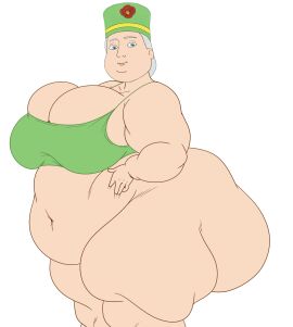 1girls almost_naked almost_nude and ass_body bbw bbw_mom blue_eyes bra chubby chubby_female dowager_hatt edit edited elderly fatty female female_focus female_only friends gilf gray_hair hat hit_entertainment inakotho looking_at_viewer mattel milf old sbbw tagme thomas_and_friends topwear weight_gain