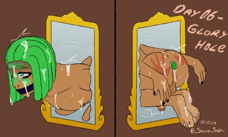 1boy 2024 solar_sky anal_plug ass cioccolata cum cum_drip cum_in_ass cum_inside cum_on_ass cum_on_body cum_on_face cum_on_feet cum_on_lower_body cum_on_upper_body dark_circles dark_nipples digital_media_(artwork) dreadlocks dripping_cum dubious_consent feet gay glory_hole green_eyes green_hair heart-shaped_pupils human jojo's_bizarre_adventure kinktober light-skinned_male light_skin male malesub mirror mouth_mask painted_nails penis plug_(sex_toy) simple_background slap slap_mark smeared_makeup stuck sweat tear tears tired tremble_spikes trembling yaoi