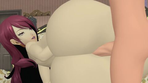 1boy 1girls 3d animated ass ass_focus atlus cum cum_inside female huge_ass laying_down laying_on_side long_hair loop mitsuru_kirijo mr_chazz80 penetration persona persona_3 sex sound source_filmmaker tagme thick_thighs video wide_hips