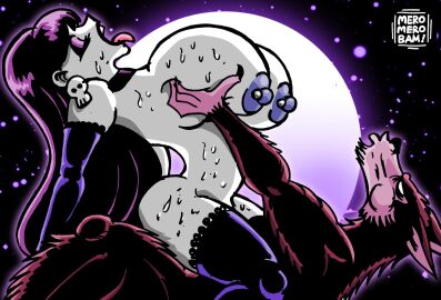 1girls ass big_ass big_breasts big_butt black_hair black_lipstick breasts bust busty curvaceous curvy curvy_figure dark_hair digital_media_(artwork) female female_focus gigantic_breasts goth goth_girl gothic green_eyes hips hourglass_figure huge_ass huge_breasts human large_ass large_breasts legs light-skinned_female light_skin lindel_dollice_quilten male massive_breasts mature mature_female mero_mero_bam original original_character pale-skinned_female pale_skin round_ass round_breasts round_butt thick thick_hips thick_legs thick_thighs thighs voluptuous voluptuous_female waist white-skinned_female white_body white_skin wide_hips