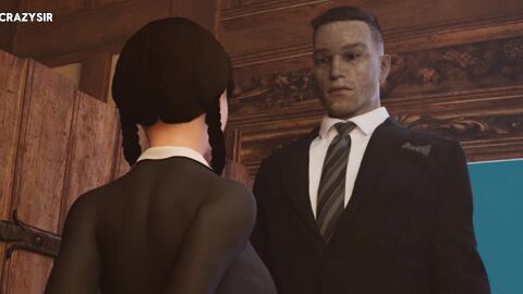 3d cum_in_stomach cum_inside curvy deep_penetration deepthroat gigantic_ass gigantic_thighs moaning_in_pleasure sex_toy tagme video wednesday_addams