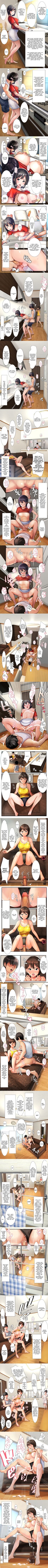 ama_natsuna being_watched brother_and_sister caught caught_in_the_act family female incest original original_character pussy sister standing vagina vaginal_penetration vaginal_sex