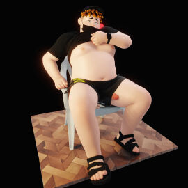 cap cap_on censored censored_penis chubby chubby_belly chubby_male daiki_(yudajuda) face_mask facemask fat fat_male foreskin fully_clothed fully_clothed_male fully_retracted_foreskin looking_at_viewer male obese obese_male overweight overweight_male penis penis_out penis_slip pulled_by_self pulled_up_shirt pulling pulling_clothing pulling_shirt pulling_shirt_up retracted_foreskin shorts showing showing_belly showing_off sitting sitting_on_chair slipped slipper slippers slipping slipping_out smartwatch solo solo_focus solo_male uncircumcised yudajuda