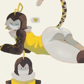 ass blocky_body disgusted_face femboy forsaken_(roblox) half_naked heart helmet male no_panties pouting presenting_ass ringmaster_(forsaken) roblox roblox_game robloxian self_upload sexmaster99 shocks tagme tiger_tail white_skin