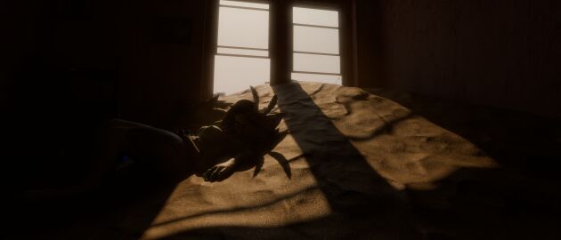 3d_(artwork) 4_arms absurd_res album_cover antennae_(anatomy) anthro arthropod belly blender_(artwork) blender_cycles blue_nipples breasts claws closed_eyes cover detailed_background digital_media_(artwork) ear_piercing female fluffy fluffy_tail fur hair hi_res huge_filesize hybrid insects inside lepidopteran light lying moth multi_arm multi_limb nipples nissiko novabeast nude on_back open_mouth paws piercing sand sati_tsukishiro shaded sky smile soft_shading solo sun sunlight tail