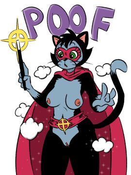 2018 5_fingers accident accidental_exposure alley-kat-abra alpha_channel anthro areola belt big_breasts big_iris biped black_body black_ears black_eyebrows black_fur black_whiskers blue_body blue_breasts blue_countershading blue_fur blue_markings blue_tail_tip breasts cape captain_carrot_and_his_amazing_zoo_crew cheek_tuft clothing color_edit colored countershade_face countershade_fur countershade_torso countershading curved_eyebrows dark_body dark_ears dark_fur dark_nose dc dc_comics digital_drawing_(artwork) digital_media_(artwork) dipstick_tail domestic_cat domino_mask eyebrows eyelashes eyemask eyewear facial_tuft felid feline felis female fingers fur fur_tuft glistening glistening_eyes gloves_(marking) green_eyes head_tuft holding_object holding_wand humanoid_hands iris light_areola light_inner_ear light_nipples long_eyelashes magic magic_user magic_wand mammal markings mask mostly_nude mostly_nude_anthro mostly_nude_female multicolored_body multicolored_fur nipples open_mouth pink_areola pink_inner_ear pink_nipples poof_effect prick_ears pupils red_belt red_cape red_clothing red_mask red_nose simple_background smaggthesmug solo sound_effects sparkles standing straight_legs surprise symbol tail tail_markings thick_thighs thin_eyebrows third-party_edit three-quarter_view transparent_background tuft two-tone_body two-tone_fur whiskers