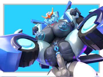 1girls 3d anal anal_penetration anal_sex big_breasts blue_anus blue_pussy breasts busty female female_focus fembot giant_breasts huge_breasts komradederp large_areolae male prowl pussy robot robot_girl robot_male sex straight strongarm_(transformers) strongarm_(transformers)_(trawert) transformers transformers_robots_in_disguise_(2015)