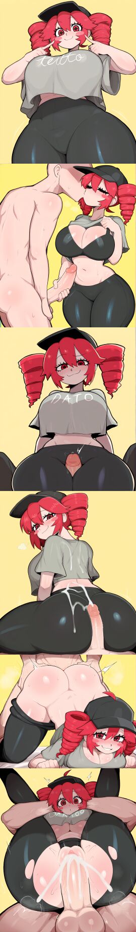 +_+ 1boy 1girls absurd_res ahoge ahoge_through_hat ai_generated air_puff ambiguous_penetration arms_up ass ass_crack ass_focus ass_grab assjob back back_view balls bed belly belly_peek bending_over bent_over big_ass big_breasts big_thighs black_bra black_hat black_pants blush blush_lines blush_stickers bodily_fluids bottom_heavy bra breasts breasts_bigger_than_head breasts_bigger_than_torso breasts_pressed_against_bed bubble_butt buttjob cameltoe cleavage clitoral_hood clitoris closed_eyes clothed clothed_buttjob clothed_female clothed_female_nude_male clothed_sex clothing comic crop_top cum cum_in_pussy cum_insid cum_inside cum_on_ass cum_on_back cum_on_clothes cum_on_pants cum_on_shirt cum_overflow curvaceous curvy curvy_female curvy_figure curvy_hips doggystyle_position dot_mouth drill_hair duo ejaculation excessive_cum exposed_belly exposed_pussy eye_contact eyelashes eyeless_male face_down_ass_up faceless_male falsegate fat_ass fat_breasts fat_pussy fat_thighs female female_on_top female_only from_behind from_behind_position from_below from_front full_nelson full_nelson_(legs_held) full_nelson_vaginal fully_clothed gigantic_ass gigantic_breasts gigantic_thighs grabbing_ass gray_shirt half-closed_eyes hand_on_another's_penis handjob handjob_while_kissing hands_on_ass hat highres hips_wider_than_shoulders holding_legs hourglass_figure huge_ass huge_breasts huge_cock huge_thighs jiggle jiggling_thighs kasane_teto kasane_teto_(sv) kissing large_ass large_breasts large_thighs leggings looking_at_viewer looking_back low-angle_view male male_pov maledom massive_ass massive_breasts massive_thighs motion_lines musk musk_clouds mv_character navel on_bed open_mouth outercourse overhang override_(synthesizer_v) oversized_shirt pants pants_down pants_pulled_down penis penis_between_ass penis_between_thighs plump plump_ass plump_breasts plump_labia plump_pussy plump_thighs pointing_at_self posing pov precum pulled_by_self pussy pussy_bulge pussy_juice pussy_juice_drip pussy_lips raised_eyebrow raised_legs red_eyes red_hair ripped_clothing ripped_pants round_ass seductive seductive_look seductive_smile self_upload sex sex_from_behind sex_on_bed shiny_clothes shiny_skin shirt shirt_above_breasts shirt_lift shirt_lifted_by_self shirt_over_chest shocked shocked_expression sideboob sidelocks simple_background sitting sitting_on_lap size_difference skin_tight skin_tight_pants slim_waist smaller_female smile smirk smug smug_face smug_grin solo solo_female spread_legs stable_diffusion steam steaming_body straight sweat sweating sweaty_ass sweaty_breasts synthesizer_v taller_male testicles thick_thighs thigh_sex thigh_sex_over_clothes thigh_squish thighs tight_clothing tight_pants tip_peeking top_heavy torn_clothes torn_pants tremble_spikes trembling twin_drills uncensored underboob utau vagina vaginal_penetration vaginal_sex voluptuous voluptuous_female wide_hips wobble wobbling_ass yellow_background yoga_pants