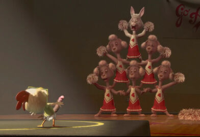 anthro arms_out aroused avian big_penis bird bunny bunny_girl canine cheerleader cheerleader_uniform chicken chicken_little confusion creepy dick disgusted disney female glasses grossed_out gym holding_each_other holding_hands horrified humanoid_genitalia humanoid_penis in_public male mammal penis pom_poms poodle public public_nudity pyramid rabbit screenshot screenshot_edit shocked shocked_expression talons tighty_whities underwear