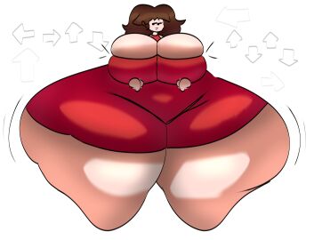 ass ass_bigger_than_head breasts breasts_bigger_than_head cleavage clothed female female_only fnf fnf_girlfriend friday_night_funkin gf giant_ass giant_breasts girlfriend girlfriend_(fnf) girlfriend_(friday_night_funkin) girly hyper hyper_ass hyper_breasts hyper_butt revealing_clothes thick_legs thick_thighs thighs underass