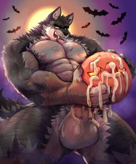 2024 abs ambient_bat anthro anthro_focus areola arm_hair balls bara bat biceps big_balls big_muscles big_penis bodily_fluids body_hair canid canine canis chest_hair claws cum cum_in_pumpkin cum_in_sex_toy cum_on_balls cum_on_food cum_on_hand cum_on_penis cum_on_pumpkin cum_on_self ejaculation erection eyebrows food food_fetish food_play fruit full_moon fur genital_fluids genitals glans hairy halloween hi_res holidays huge_balls huge_cock huge_muscles humanoid_genitalia humanoid_penis improvised_sex_toy jack-o'-lantern leg_hair looking_pleasured low-angle_view male mammal masturbation moon muscles muscular muscular_anthro muscular_male mythological_canine mythological_creature mythology night nipples nude open_mouth open_smile orgasm outside pecs penetrable_sex_toy penile penile_masturbation penis penis_base plant pumpkin pumpkin_masturbation sex_toy sir_arion smile solo solo_focus standing teeth tongue tongue_out tuft were werecanid werecanine werewolf wolf yaoi yellow_sclera