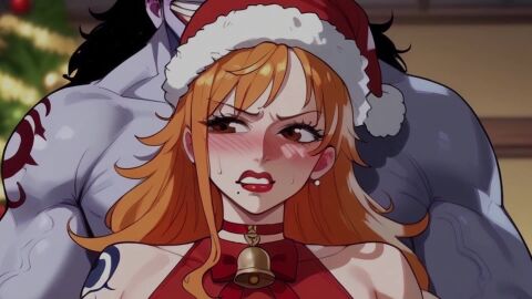 ahe_gao ai_generated animated arlong cum_in_pussy full_nelson kisuco nami_(one_piece) tagme video