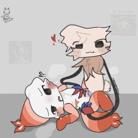 :3 :o :p anal_sex cum cuntboy dandy's_world dick drooling erection fluffy flustered gay goob_(dandy's_world) intersex juices male male/male male_only moe non-human penis penis_in_pussy precum pussy shikomil shrimp shrimpo_(dandy's_world) tail tailwag