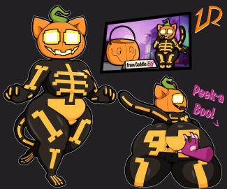 big_ass big_breasts breasts bubble_butt female furry huge_ass huge_breasts lewdewott spice_(fortnite) tagme thick_thighs wide_hips