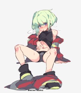 clothing femboy instanttnoodle lio_fotia male promare tummy twink