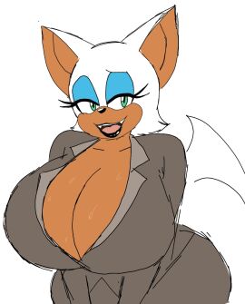 anthro anthro_female anthro_only female furry furry_female furry_only mobian_(species) momiji_(artist) rouge_the_bat sega sonic_(series) sonic_the_hedgehog_(series) tagme