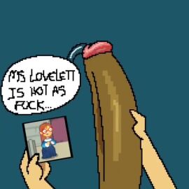 big_ass big_breasts bouncing_breasts cowgirl_position cum_inside cunnilingus draneko132 fat_mons kindergarten_(game) ms._lovelett oral plap tagme vaginal_penetration video x-ray