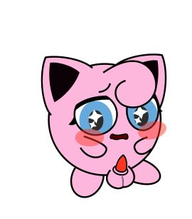 balls blush blush_stickers erection feral generation_1_pokemon genitals hi_res jigglypuff lunamann male male_only nintendo nude open_mouth o~o penis pokemon pokemon_(species) solo tapering_penis
