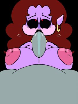 1boy 1girls animated animated_gif anon ass beat_banger big_ass boobs breasts erect_nipples female friday_night_funkin gif male milf mommy_mearest mother nipples oral oral_penetration oral_sex penis penis_in_mouth purple_body purple_skin red_eyes sucking sucking_cock sucking_dick sucking_penis tits toriel_beat_banger transparent_background