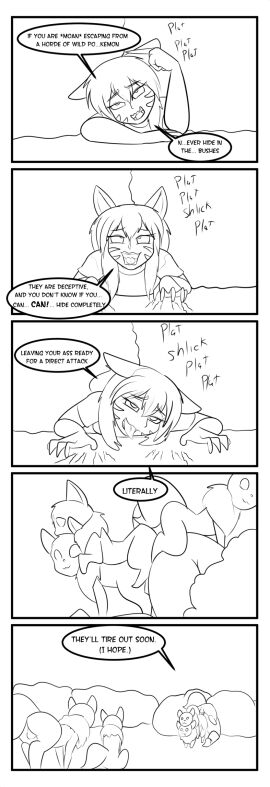 anal anal_sex animal_ears anthro anthro_on_feral anthro_penetrated backsack balls ballsack double_penetration dyriuck_kaos female feral feral_penetrating feral_penetrating_anthro genitals group group_sex hi_res interspecies male male/female nintendo penetration pokemon pokephilia pussy quadruped sex tail tongue vaginal_penetration zoophilia