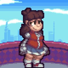 1:1 3_fingers animated anthro areola belly belly_expansion big_areola breast_expansion breast_growth breast_growth_(enlargement) breast_jiggle breasts caimbra12 detailed_background digital_media_(artwork) epilepsy_warning expansion female fingers growth human human_to_anthro jiggling mammal markings mechanical_arms navel nipples overweight overweight_anthro overweight_female pixel_(artwork) pixel_animation pixel_art procyonid raccoon short_playtime sky slightly_chubby slightly_chubby_female solo species_transformation striped_markings striped_tail stripes tail tail_growth tail_markings thick_thighs thigh_expansion trans_(lore) transformation unzipping unzipping_jacket yulschapa_(yulsbolts) zipper