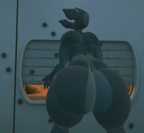 2024 3d ass back_view big_ass big_butt big_thighs demogorgon fagottini31 fat_ass feminine