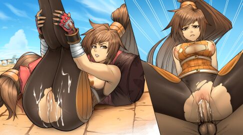 1boy 1girls abs absurd_res absurdly_long_hair ankle_boots anus artist_name ass balls bandage biting_lip bodily_fluids boots breasts brown_eyes brown_hair cameltoe clenched_teeth clitoral_hood clitoris clothing comic cowgirl_position dnf_duel dungeon_&_fighter dungeon_and_fighter erect_nipples erection erection_under_clothes erodrunky extremely_large_filesize female fingerless_gloves folded footwear full_nelson genital_fluids gloves hair_down high_resolution labia large_breasts large_filesize legs_together legs_up light-skinned_female light_skin long_hair looking_at_viewer low-tied_long_hair male medium_breasts multiple_girls muscle muscular_female navel nipples nude obliques on_top outdoors paid_reward partial_male penis ponytail pussy pussy_juice reverse_cowgirl_position reverse_suspended_congress ripped_clothing ripped_pants sex sitting solo_focus spread_legs straddling straight striker_(dungeon_and_fighter) sweat taken_from_behind testicles thick_thighs thighs tied_hair tight_clothing torn_clothes torn_pants uncensored vagina vaginal_juices vaginal_penetration very_high_resolution very_long_hair watermark