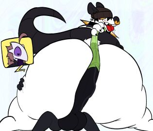 american_opossum anal anthro arty_(ascendedarty) avian bird canid canine canis condom corvid domestic_dog duo erection facial_piercing fur genitals hi_res hot_dogging looking_at_viewer male male/male mammal marsupial multicolored_body multicolored_fur nose_piercing nose_ring oral oscine overweight overweight_male passerine penis piercing removing_condom rimming ring_piercing sex sexual_barrier_device smile stankbank sunny_(stankbank) tail tongue tongue_out