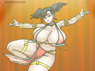 1girls ass bellydancer_outfit big_ass big_breasts breasts breasts_bigger_than_head coloredyiddies female female_only gigantic_breasts huge_breasts lei_(coloredyiddies) lucy_heartfilia_(belly_dancer) lucy_heartfilia_(belly_dancer_cosplay) lucy_heartfilia_(cosplay) mature mature_body mature_female mature_figure soft soft_breasts solo solo_female thick thick_ass thick_thighs thighs twintails voluptuous voluptuous_female wide_hips