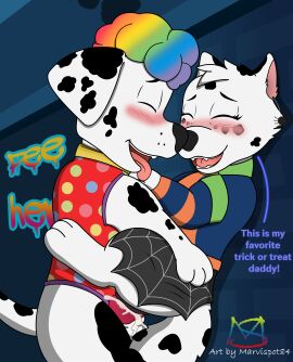 absurd_res alley animal_genitalia animal_penis animal_pussy blush blush_lines bodily_fluids canid canine canine_genitalia canine_penis canine_pussy canis cel_shading clothing clown clown_costume collar costume cum cum_in_pussy cum_inside cum_on_penis dalmatian dalsky_(dalmatian_and_husky) daughter_(lore) domestic_dog duo english_text fan_character father_(lore) father_and_child_(lore) father_and_daughter father_and_daughter_(lore) female feral fur genital_fluids genitals graffiti halloween halloween_costume happy happy_sex hi_res holidays husky incest_(lore) knot knotted_penis little_kid’s_show male male/female mammal markings marshall_(paw_patrol) marvispot84 nick_jr nickelodeon nordic_sled_dog parent_(lore) parent_and_child_(lore) parent_and_daughter_(lore) paw_patrol penis pussy sex shaded spitz spots spotted_body spotted_fur standing standing_sex stormie_(marvispot84) text tongue tongue_out witch_costume