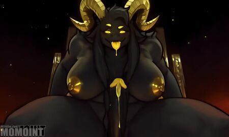 ai ai_assisted ai_generated animated anthro anthro_focus anthro_futa big_areola big_ass big_breasts big_nipples big_penis black_body black_fur black_hair black_penis black_skin demon demon_futa demon_girl demon_horns demoness dickgirl fangs fire futa_focus futa_only futanari giant giant_futa giantess giga_giantess gigantic_breasts gigantic_penis gigantic_thighs goat_demon goat_girl gold_eyes golden_eyebrows golden_eyes golden_horns golden_nail_polish golden_nails golden_tongue horn horns large_areolae large_ass large_breasts large_thighs looking_at_viewer macro macro_futa momoint nail_polish no_sex no_sound oerba_yun_fang open_mouth penis penis_head precum precum_drip precum_on_penis saliva salivating shorter_than_10_seconds sitting sitting_on_chair sitting_on_throne solo solo_focus solo_futa standing standing_up starry_sky stars tagme thick_futa thick_hips thick_legs thick_thighs throne tongue_out video