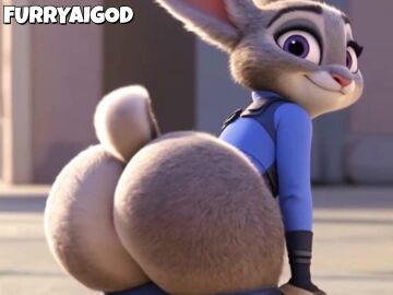 ai_animation ai_generated animated ass ass_focus bouncing_ass bunny_ears bunny_tail disney fart fur furryainudes huge_ass jiggling_ass judy_hopps mp4 showing_ass sound sound_warning tagme text thick_ass twerking video zootopia